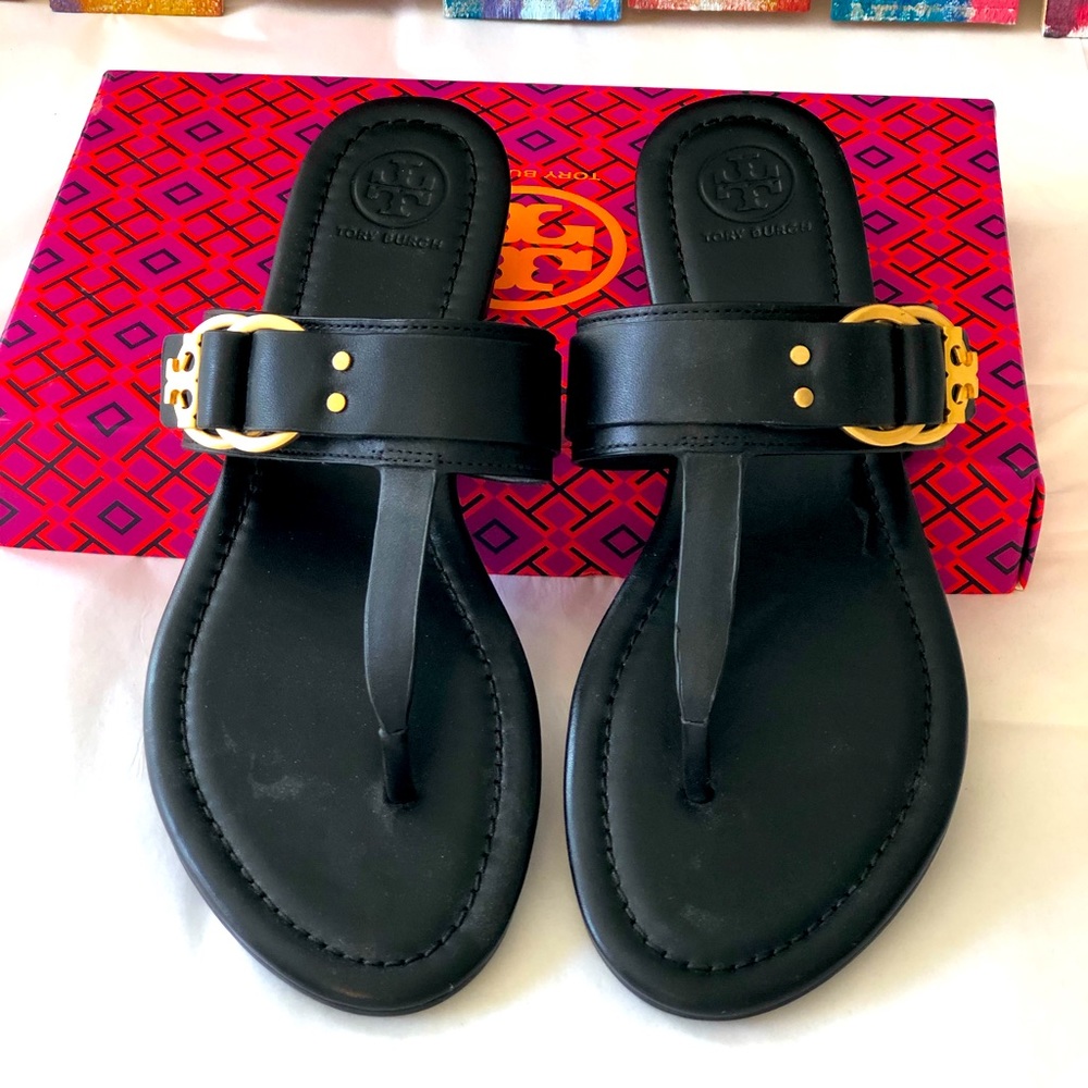 Tory Burch Flip Flops. never been worn